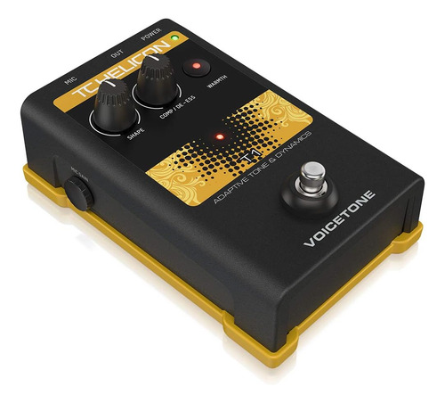 Stompbox De Un Solo Botón Tc Helicon Voicetone T1 Para Estud