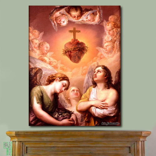 Cuadro Corazon De Jesús Eucaristia