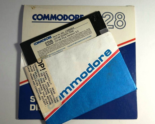 Commodore 128 Cpm Plus Version 3.0 Original Como Nuevo