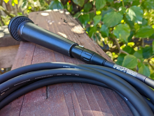 Imagen 3 de 4 de Pig Hog Phm10 Cable Xlr De 3 Metros Para Micrófono