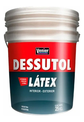 Dessutol Látex Interior Exterior Venier 25kgs Pintumm