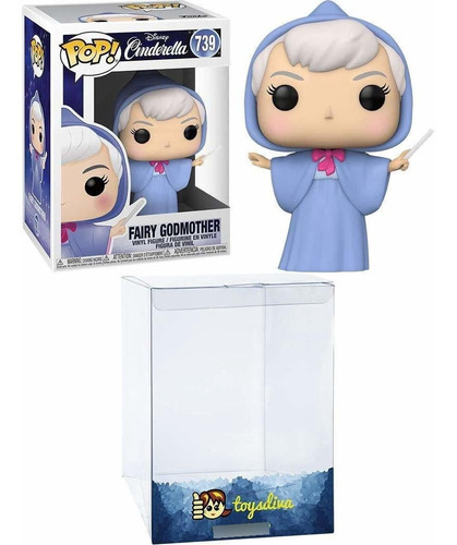 Fairy Godmother: Funk O Pop Figura De Pvc Con 1 Protector Gr