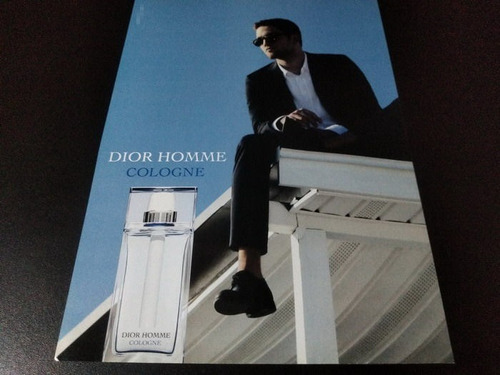 (pf284) Publicidad Dior Homme Cologne * Robert Pattison