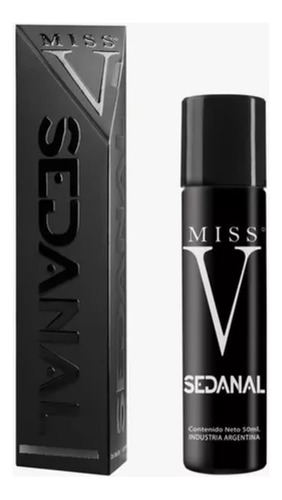 Gel Lubricante Intimo Miss V Sedanal A Base De Silicona