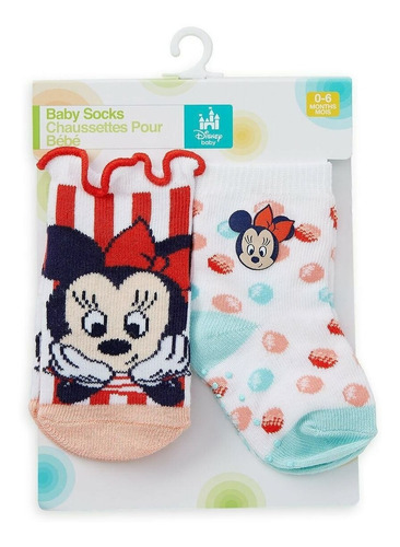 Minnie Mouse Set De  Medias Para Bebes 12-24 Meses Disney Uk