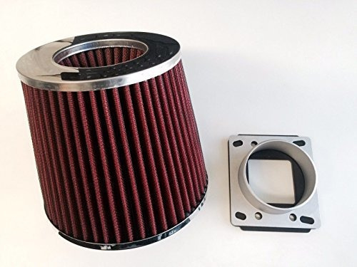 Filtro De Aire - Air Intake Cone Filter + Maf Sensor Adapter