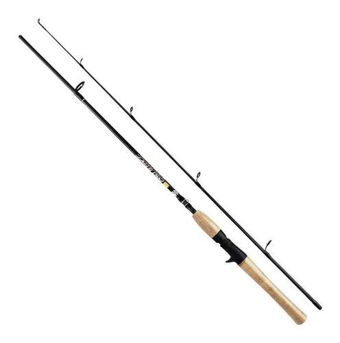 Imagem 9 de 11 de Kit Carretilha Pesca Dir Black Snake + Vara Pró Staff 1,68