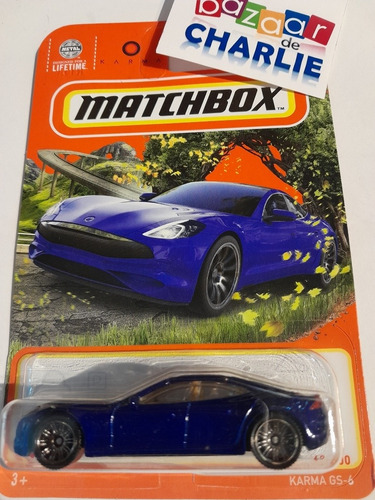 Matchbox | 2023 | Karma Gs-6 Azul