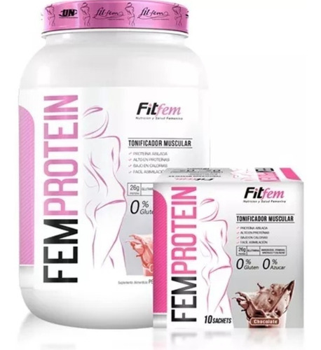 Fem Protein .proteina De Mujer + Shaker ¡¡delivery Gratis !!