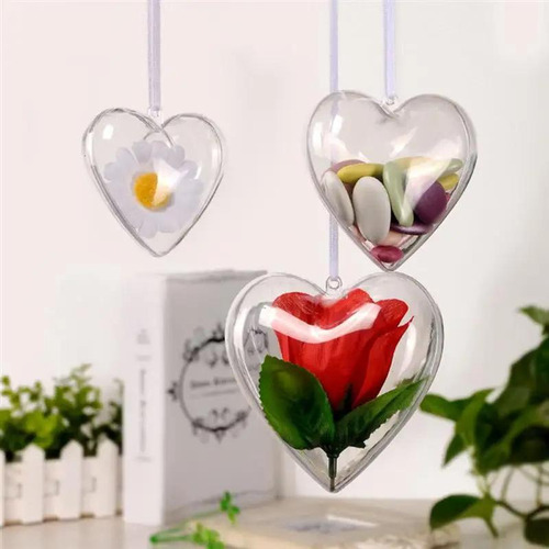 Nuevo 5 Piezas De Adorno En Forma De Corazón, Bolas