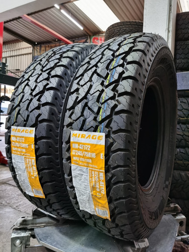 Paquete 2 Llantas 245/75 R16 Mirage Mr-at172 10c 120/116 Msi