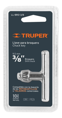 Llave Para Broquero 3/8 Truper