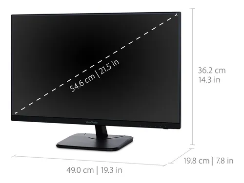 Monitor Viewsonic Va2256-mhd De 22 Ips Full Hd Con Freesync,