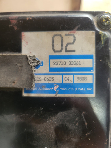 Computadora Nissan Pick Up D21 6 Cil Tbi Azul Original (Usado)