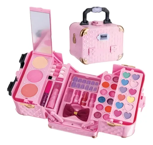 Maleta Dos Sonhos Maquiagem Infantil Teen Skv 120021 Fenzza Cor Rosa