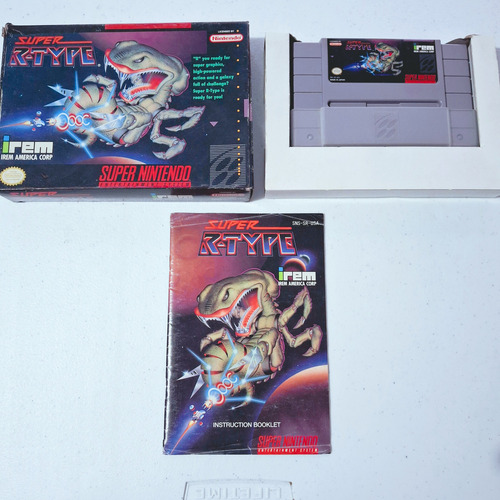 Super R Type Snes Con Caja (Usado)
