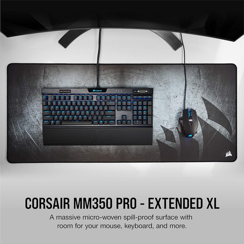 Mouse Pad Para Jogos Corsair Mm350 Pro, 930 Mm X 400 Mm X...