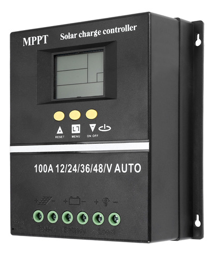 Controlador De Carga De Panel Solar Automático Pwm 100a 12v