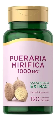 Pueraria Mirifica 1000 Mg 120 Caps - Unidad a $1082