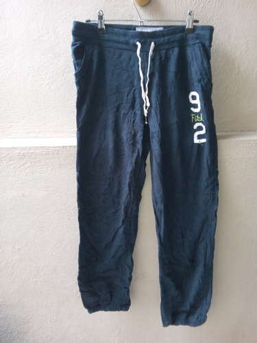 Pans  Azul Abercrombie Talla Xs De Mujer (9 )-t40 