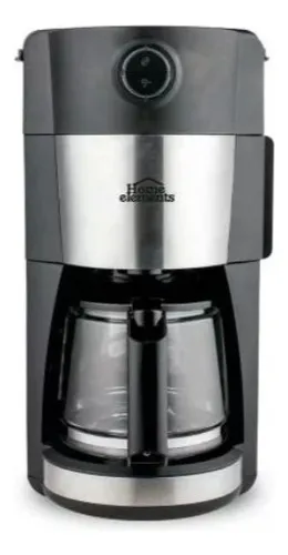 Cafetera Con Moledor De Café Home Elements 12 Tazas Y 65 G C