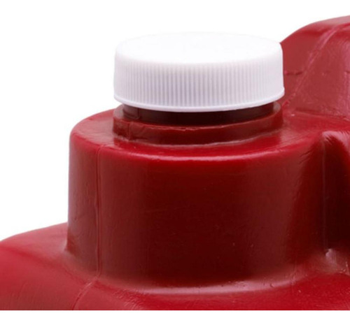 Envase De Bidón Rojo, Mxbmi-005, 5 Pzas, 4l, Ø 4cm , Polieti Color Vino