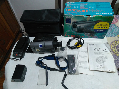 Filmadora Digital Sony Ccd Trv21pk En Caja Completa!! Plateado