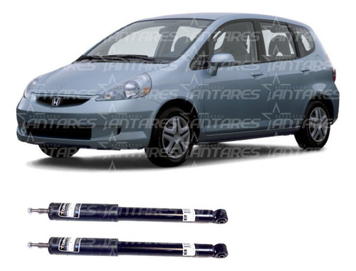 Amortiguadores Traseros Honda Fit 2001-2008 Par