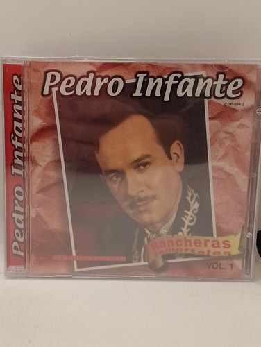 Pedro Infante Rancheras Inmortales Vol 1 Cd Nuevo 