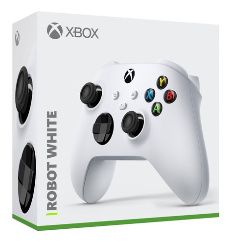 Imagen 1 de 7 de Control Xbox One Series S Series X Robot White Compatible Pc