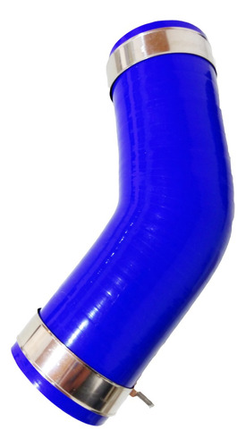 Manguera Silicona Codo 45º 57 Mm C/ Abrazaderas Gt Hose - Mc Racingparts