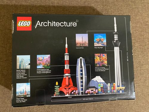 Lego 21051 Architecture Skylines Tokyo Nuevo Y Sellado 1 Lego (Usado)