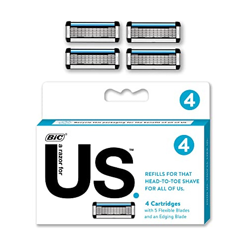 Recambios Bic Us 5 Para Maquinilla Unisex