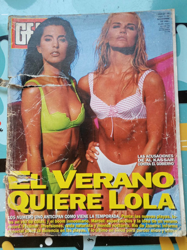 Revista Gente Palito Ortega Guevara Charly 8 11 1992 N1424