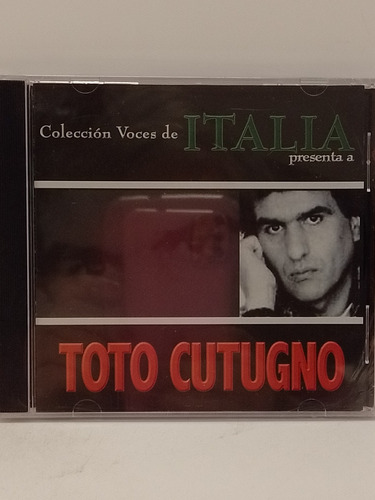 Toto Cutugno Colección Voces De Italia Cd Nuevo