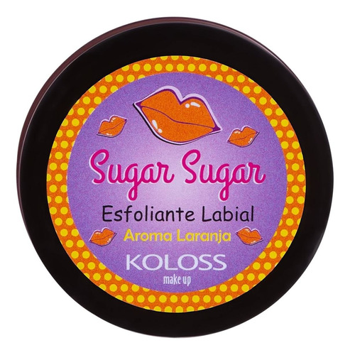 Koloss Sugar Sugar Laranja - Esfoliante Labial