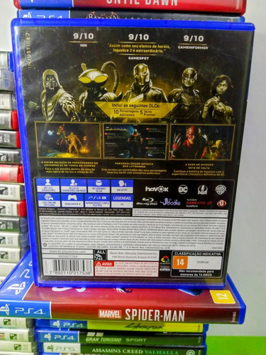 Injustice 2 Legendary Edition - Ps4 Físico Original Dublado