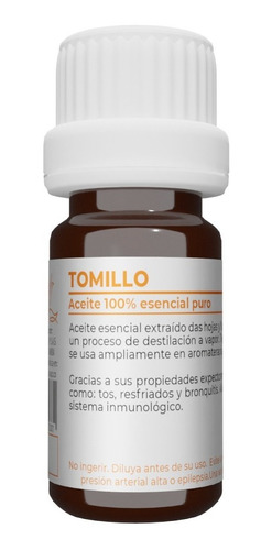 Aceite Esencial De Tomillo - mL a $2900