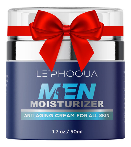 Le'phoqua Hidratante Para Hombre De La Cara, Crema Antienvej