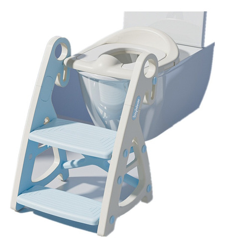 Adaptador Inodoro Con Escalera Regulable Asiento Para Niños