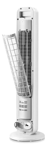 Ventilador De Torre Omnibreeze 4 Velocidades Con Control Rem 26 Cm Blanco Plástico 0