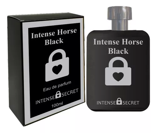 Intense Horse Black Eau De Parfum 100ml Intense Secret Masculino