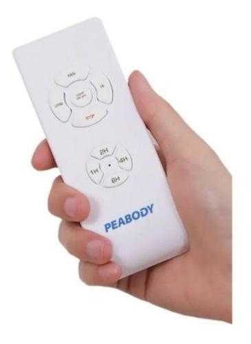 Ventilador De Techo Peabody Pe-vtra420 Blanco Con 3 Palas