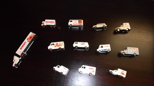 Camioncitos Bimbo Año 1996 - Colección Completa Sin Empaque