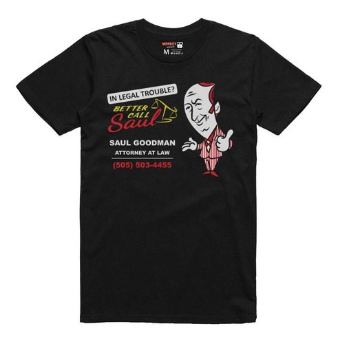 Playera Better Call Saul Publicidad #0014se