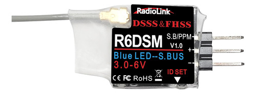 Radiolink R6dsm 2.4ghz 10 Canales Micro Rc Receptor Sbus/pp.