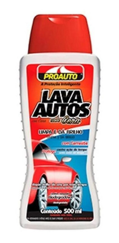 Lava Autos Com Cera Proauto 500ml