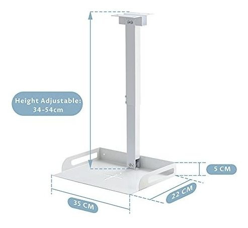 Soporte De Techo Universal Con Bandeja Para Proyector O Cáma