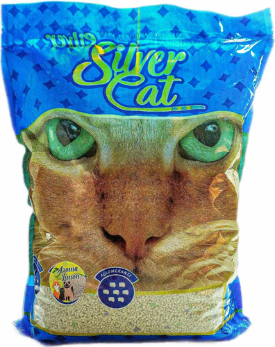 Arena De Gato Silver Cat 5 Kg - Sin Olores