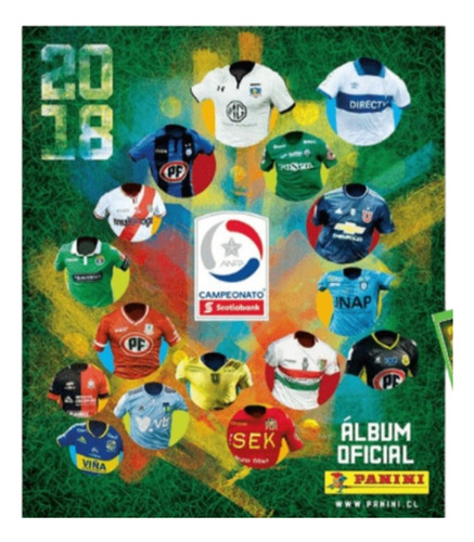 Pack Álbum + 50 Sobres Campeonato Scotiabank 2018 Panini